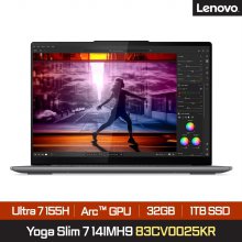 Yoga Slim 7i 14IMH9 83CV0025KR (Ultra 7 155H/14 OLED /32GB/1TB/Dos)