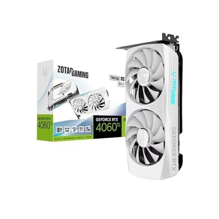 ZOTAC GAMING RTX 4060 Ti TWIN Edge OC D6 8GB White -