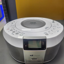 [최상급] 카세트 PD-7600 [ 실버 / DVD 플레이어 / 음성출력 6W / 학습 기능 (무한반복 발음 녹음 및 듣기 발음 비교) ]