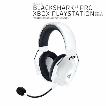 레이저코리아 블랙샤크 V2 프로 Xbox용 화이트 Razer BlackShark V2 Pro Xbox Licensed White 무선 게이밍헤드셋