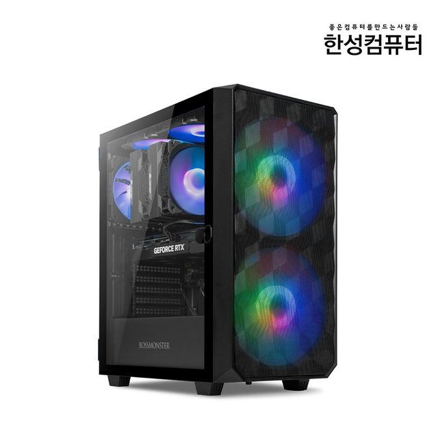 라이젠7 7800X3D RTX4070 SUPER 보스몬스터 AX 870ANSB 32GB+1TB AMD 게이밍 컴퓨터 본체 데스크탑 PC