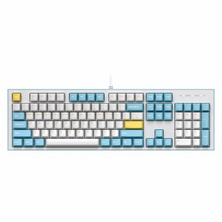 COX CK01SL PBT 45GF 저소음 기계식 키보드 크림소다 백축