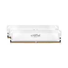 마이크론 Crucial DDR5 32GB PC5-48000 CL36 패키지 메모리 화이트 (16Gx2/6000MHz) 대원CTS