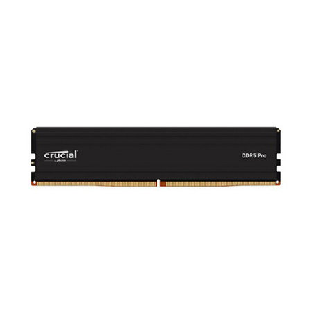 마이크론 Crucial DDR5 32GB PC5-48000 CL36 패키지 메모리 블랙 (16Gx2/6000MHz) 대원CTS