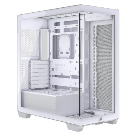 커세어 3500X 강화유리 미들타워 케이스 화이트
