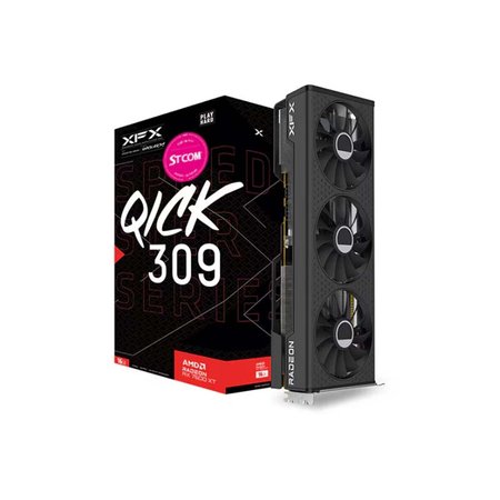 XFX 라데온 RX 7600 XT QICK 309 BLACK D6 16GB