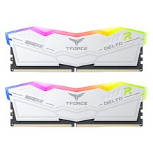 [서린공식] TEAMGROUP T-Force DDR5 5600 CL36 Delta RGB 화이트 패키지 32GB(16Gx2)