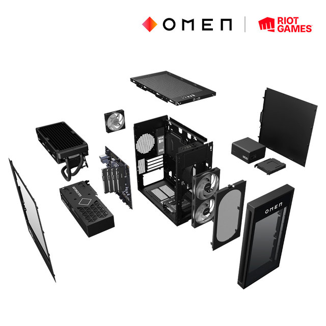 [최종 309만] HP OMEN 35L GT16-0000KR 3년 워런티/인텔 14세대 i7-14700F/RTX 4070 Super/최대 568 TOPS/32GB/1TB/윈도우11/1000W 파워 게이밍 데스크탑 컴퓨터 본체 PC