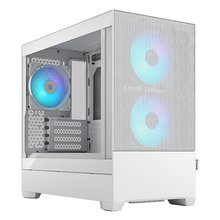 [서린공식] Fractal Design Pop Mini Air RGB Clear 강화유리 화이트