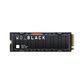 WD BLACK SN850X 히트싱크 M.2 NVMe SSD (1TB)