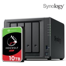 시놀로지 나스 DS423+4Bay NAS 아이언울프 10TB 하드디스크 10테라 1개 합본