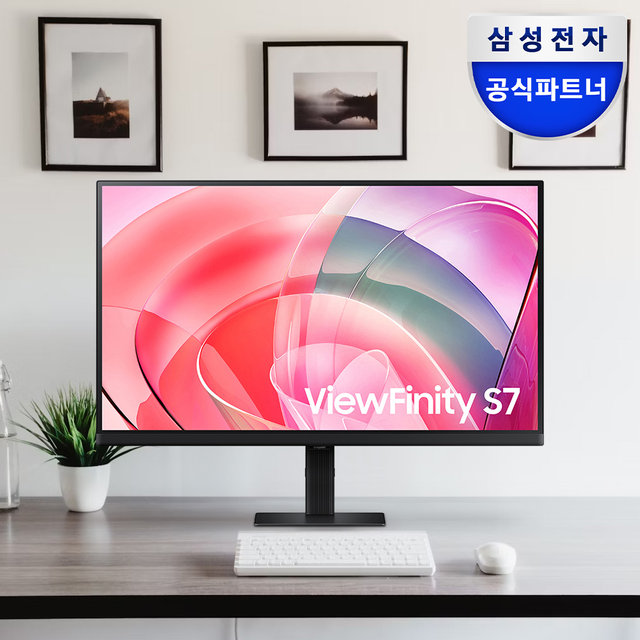 삼성 뷰피니티 S7 S70UD S27D700 IPS 27인치 4K UHD 모니터