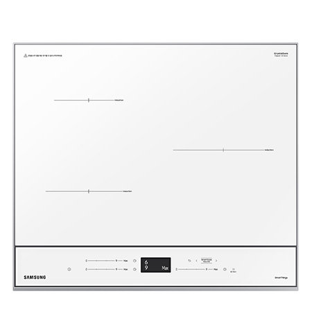 삼성 3구 비스포크 전기레인지(화이트) NZ63B6507XF