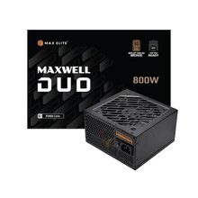 맥스엘리트 MAXWELL DUO 800W 80PLUS브론즈 플랫