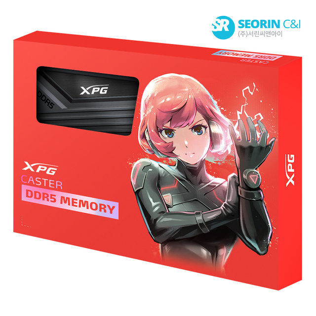 [서린공식] ADATA DDR5-6000 CL30 CASTER 패키지 서린 (32GB(16Gx2))