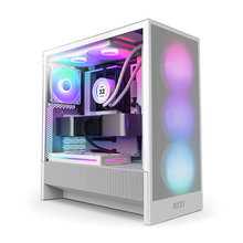 NZXT H5 Flow RGB V2 미들타워 케이스 매트 화이트