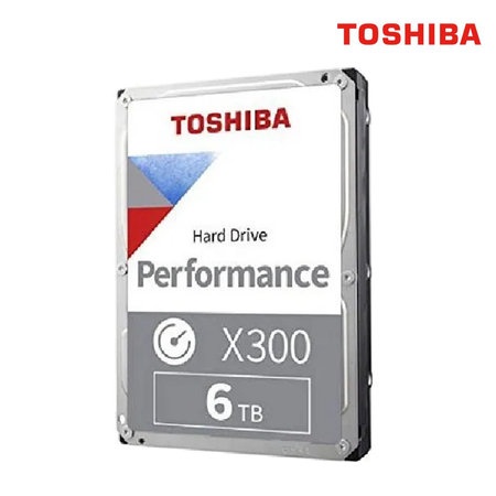 -공식- 도시바 6TB HDD X300 HDWR760 SATA3 하드디스크 (7,200RPM/512MB/CMR)