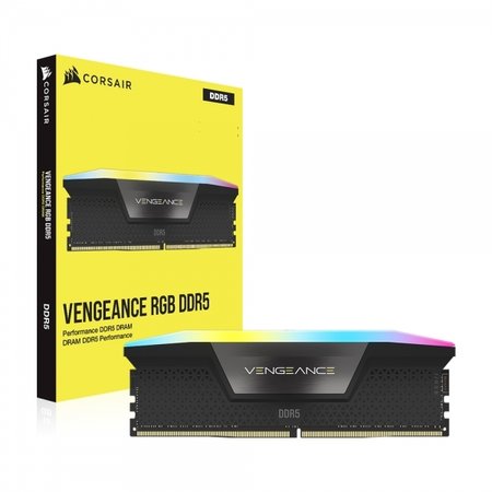 커세어 DDR5-5600 CL40 VENGEANCE RGB BLACK (16GB)