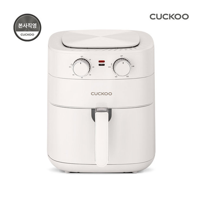 쿠쿠 저소음 화이트 에어프라이어 5.5L CAF-G0610DW