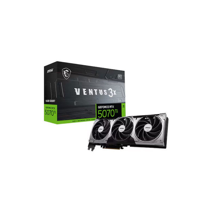 MSI 지포스 RTX 5070 Ti 벤투스 3X OC D7 16GB /Nt