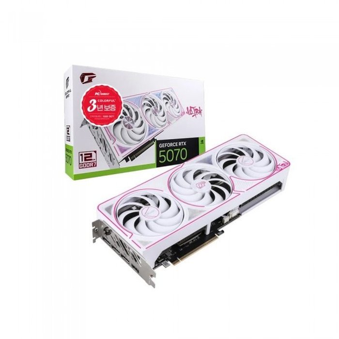 COLORFUL iGame 지포스 RTX 5070 ULTRA OC White D7 12GB 피씨디렉트 S