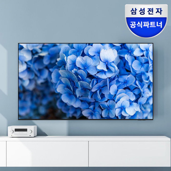 삼성전자 삼성 214.7cm 85인치 UHD 4K 비즈니스 TV LH85BEFHLGFXKR 스탠드