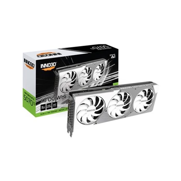 INNO3D 지포스 RTX 5070 Ti OC D7 16GB X3 WHITE