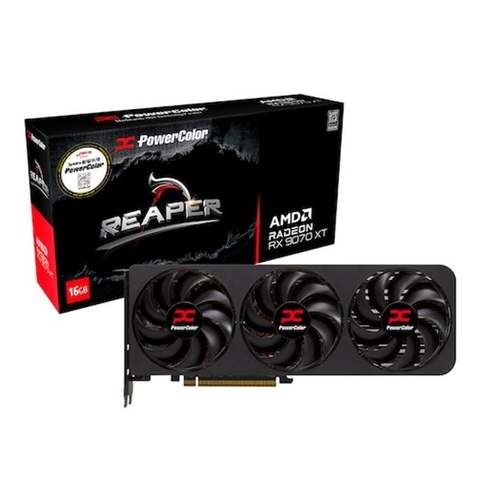 POWERCOLOR PowerColor 라데온 RX 9070 XT Reaper D6 16GB 대원씨티에스