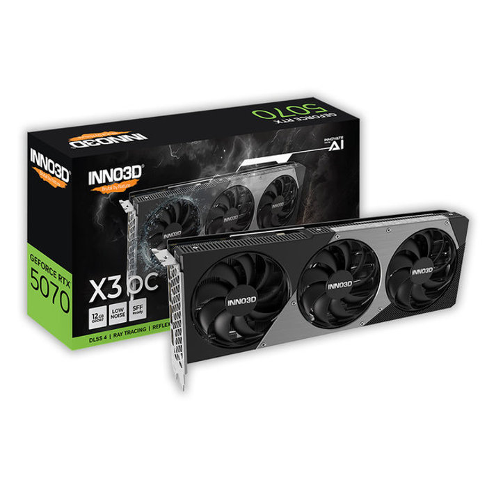 INNO3D 지포스 RTX 5070 OC D7 12GB X3 그래픽카드