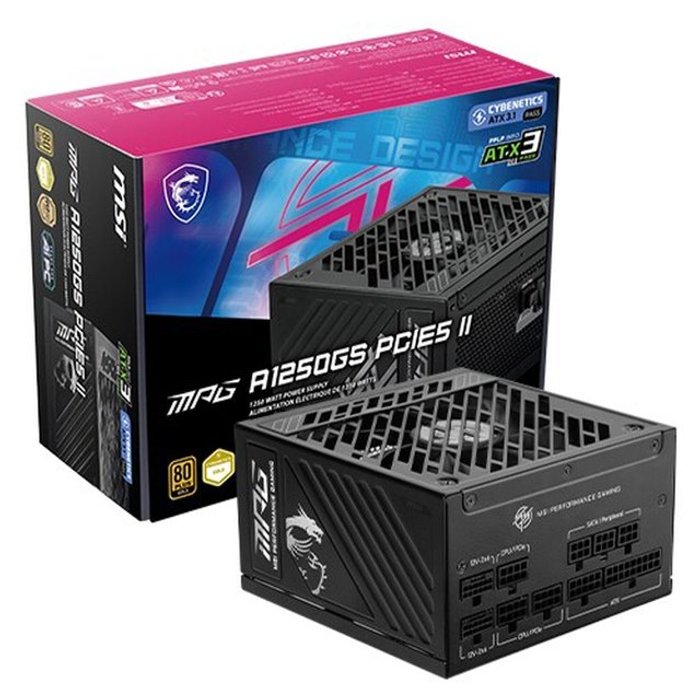 MSI MPG A1250GS II 80PLUS 골드 풀모듈러 ATX3.1 컴퓨터 파워