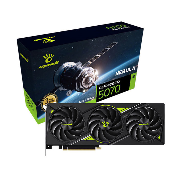 만리 MANLI 지포스 RTX 5070 Nebula D7 12GB 인텍앤컴퍼니 VGA 그래픽 카드