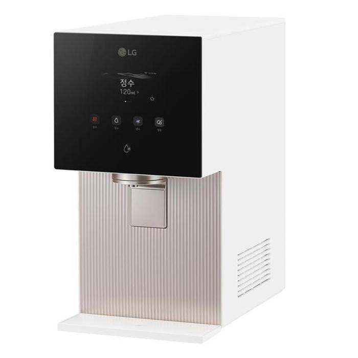 케어십 미포함 LG 퓨리케어 오브제컬렉션 얼음정수기 블랙 WD722RK