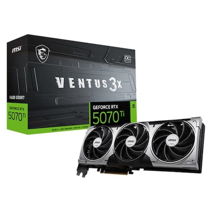 MSI 지포스 RTX 5070 Ti 벤투스 3X OC D7 16GB
