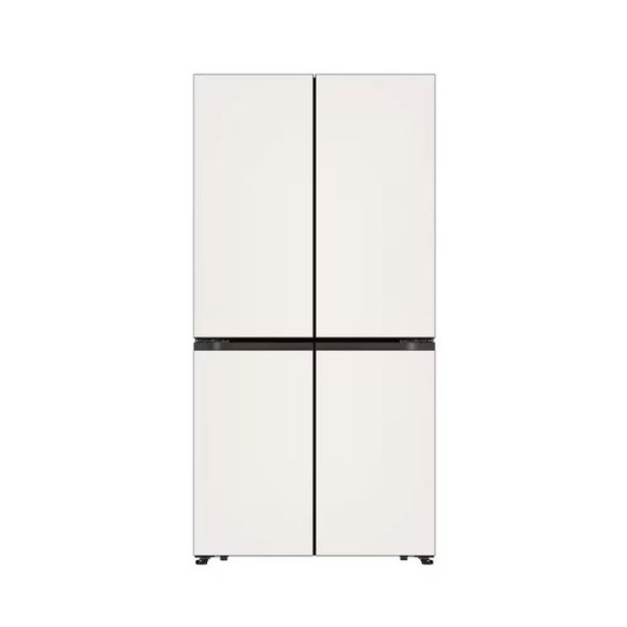 LG전자 디오스 AI 오브제컬렉션 4도어 냉장고 Fit & Max G646GBB032 650L