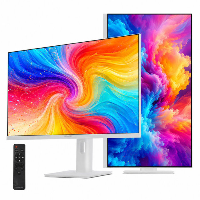 크로스오버 A27UA970 120UP UHD4K-iPS USB-C 멀티스탠드 화이트 SE