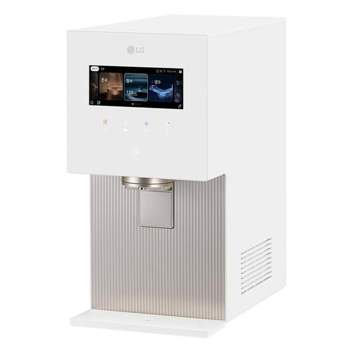 케어십 미포함 LG 퓨리케어 오브제컬렉션 AI 얼음정수기 WD724RH 냉온정,에센스화이트