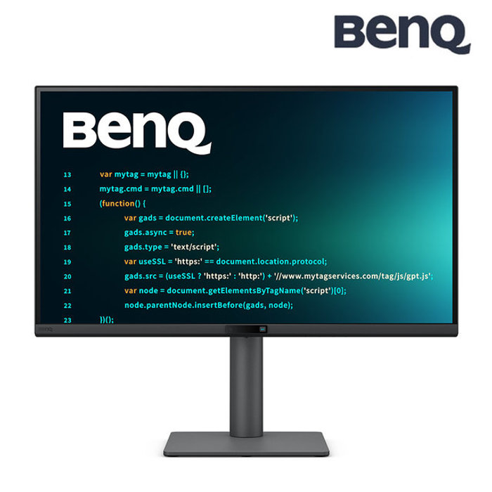 BENQ 총판 벤큐 RD270Q 나노 매트 패널 QHD IPS 코딩용 멀티스탠드 무결점 모니터