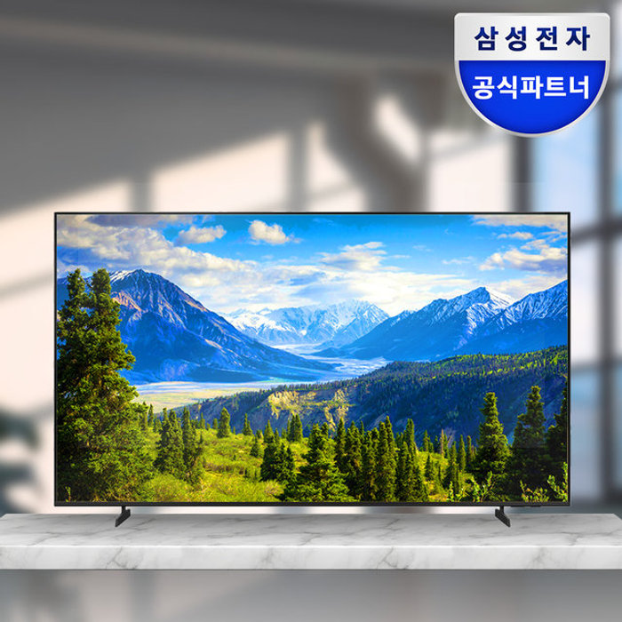 삼성전자 164cm 65인치 LED 4K UHD TV LH65BEHHLGFXKR 스탠드