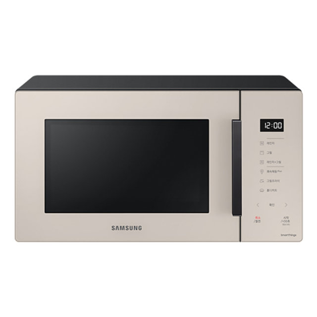 삼성전자 비스포크 그릴 전자레인지 MG23A5378CF 23L, 바코드 스캔, 노오븐베이킹