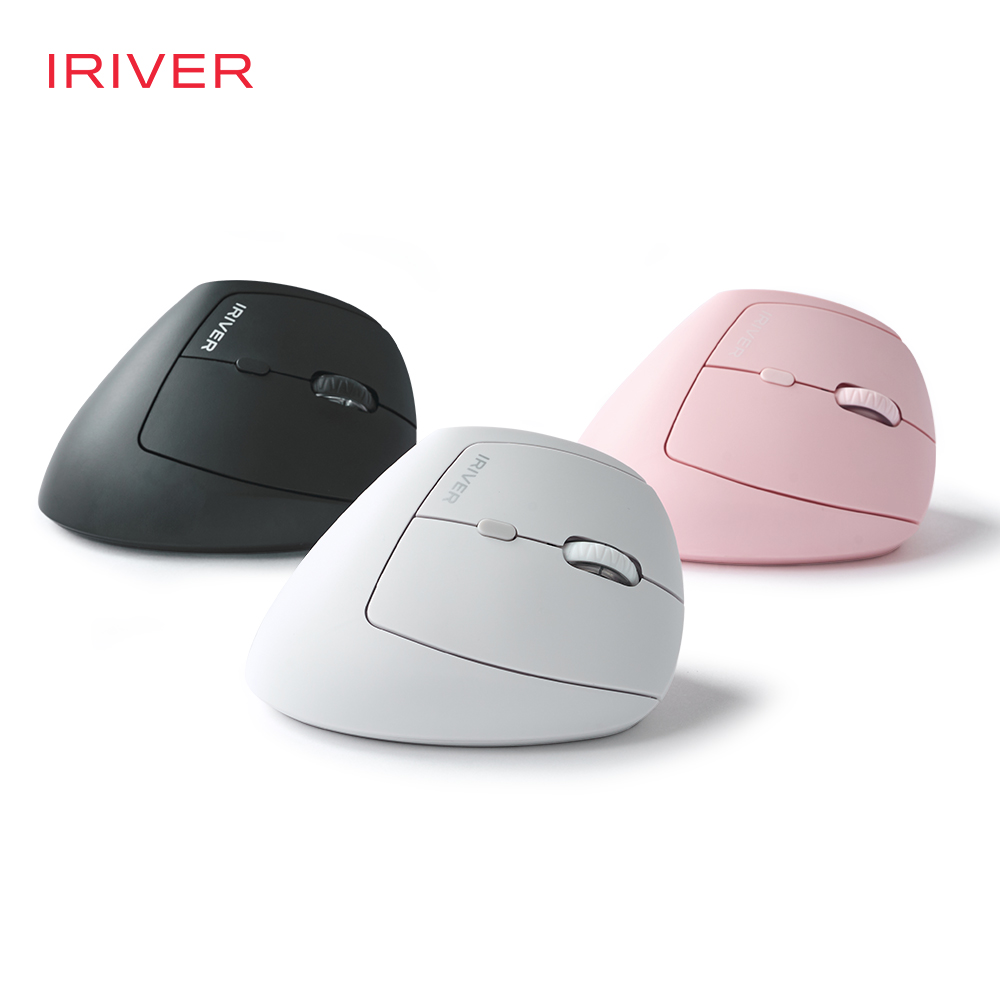 아이리버 EQwear-EV15 컴팩트 LadyGrip 무소음 무선 버티컬 마우스