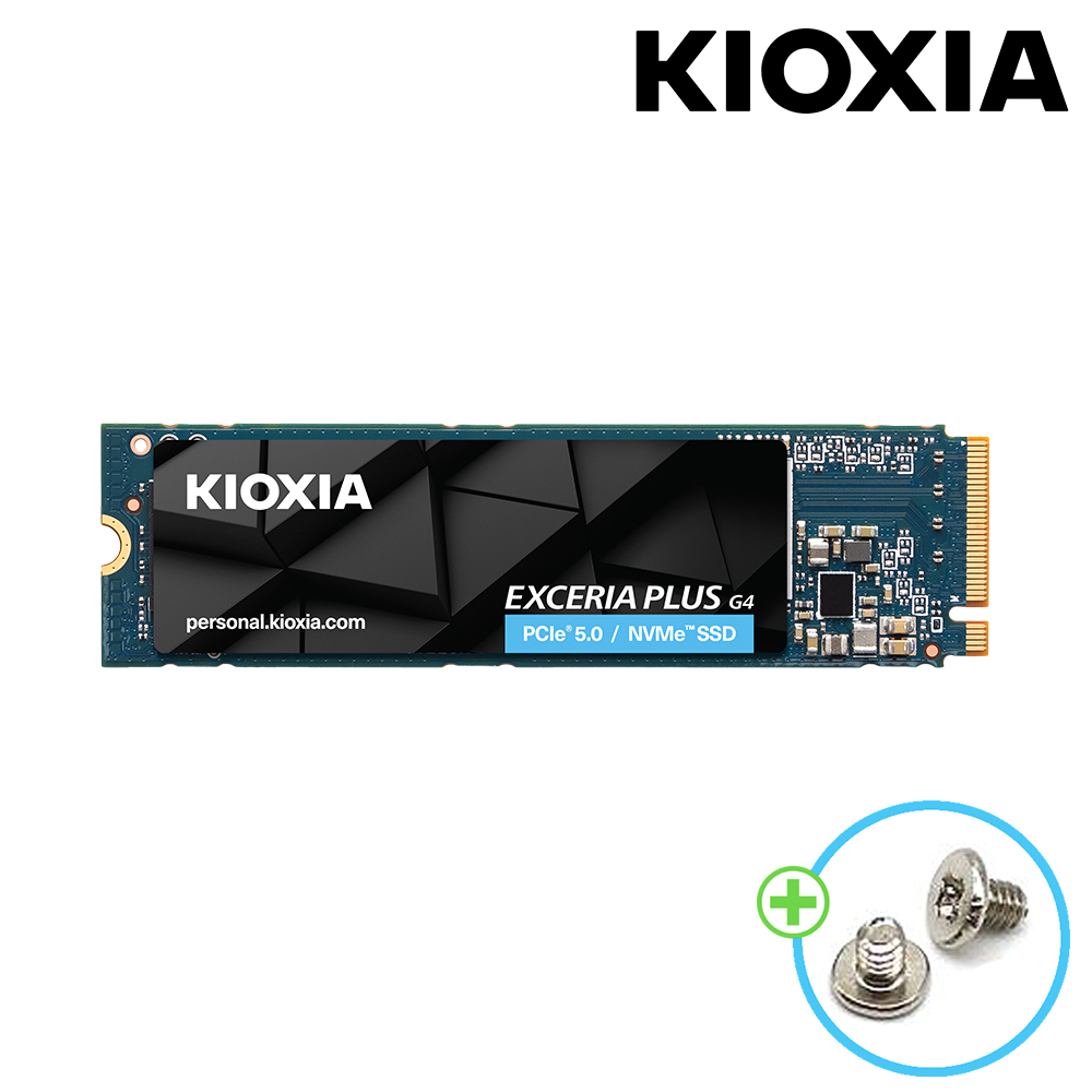 키오시아 EXCERIA PLUS G4 M.2 NVMe SSD PCIe5.0 1TB