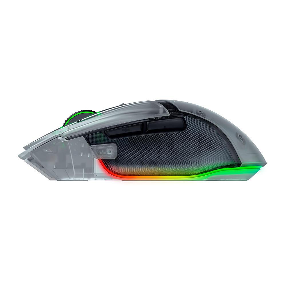 레이저코리아 Basilisk V3 Pro 35K 팬텀 화이트 유무선 게이밍 마우스
