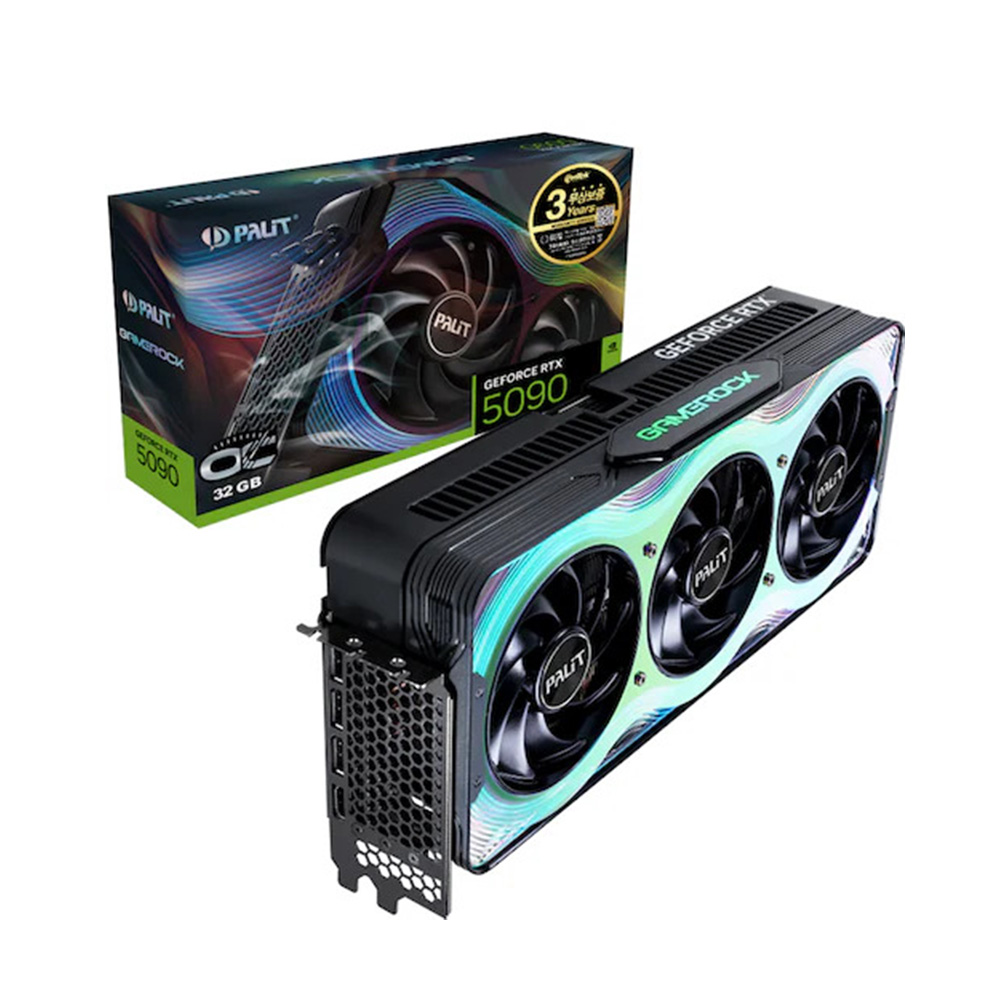 (주)이엠텍아이엔씨 PALIT 지포스 RTX 5090 GAMEROCK OC D7 32GB 이엠텍