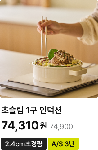 초슬림 1구 인덕션