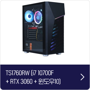 TS1760RW (i7 10700F + RTX3060 + 윈도우 10)