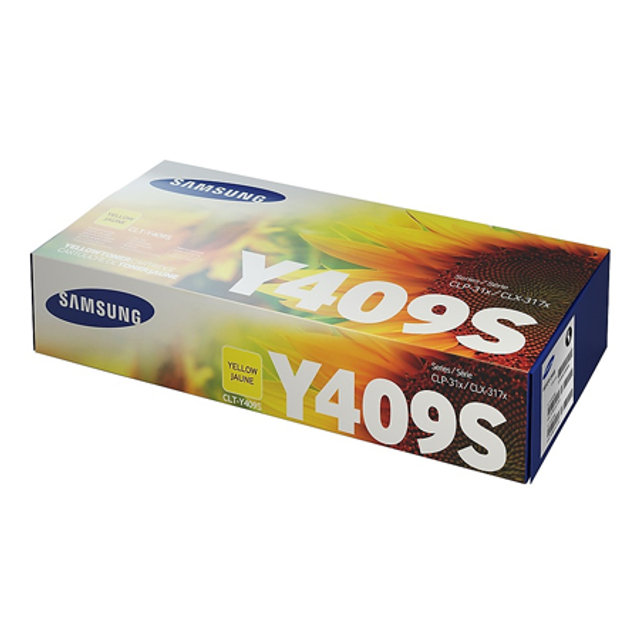 [정품]삼성 컬러토너[CLT-Y409S][노랑][1,000매/호환기종:CLP-310/315,CLX-3170/3175]