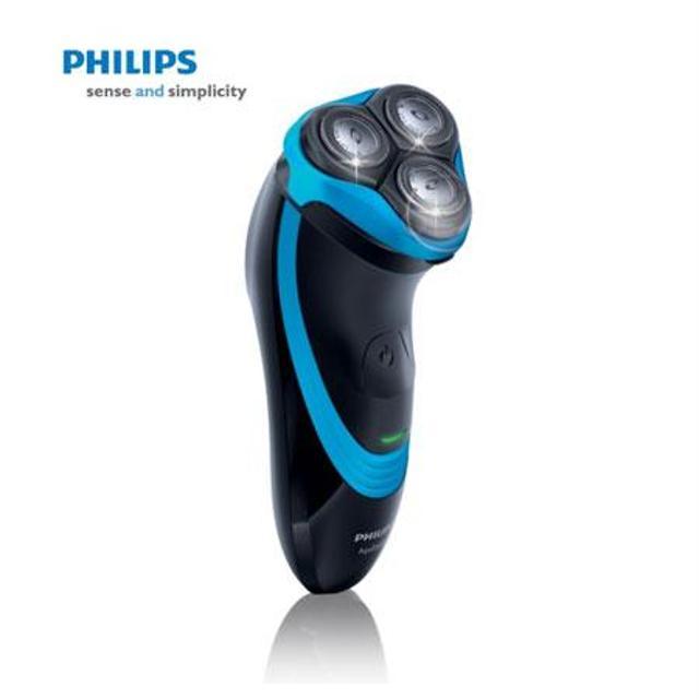 (스마트픽전용) 아쿠아터치 면도기 AT750/16 AT-750 [물세척 / 완전방수 / 슈퍼리프트앤컷 / 급속충전(3분)]