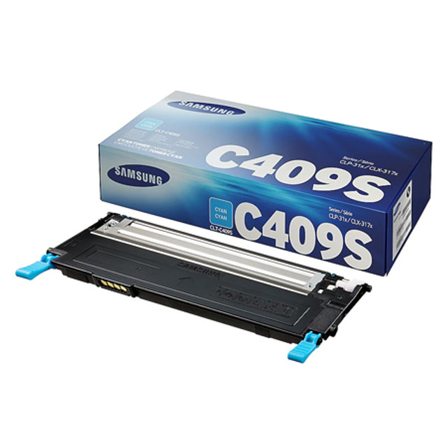[정품]삼성 컬러토너[CLT-C409S][파랑][1,000매/호환기종:CLP-310/315,CLX-3170/3175]