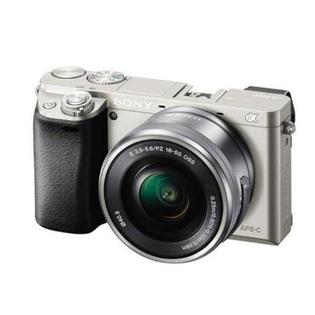 알파 A6000L 미러리스 카메라 렌즈KIT[실버][본체+16-50mm]