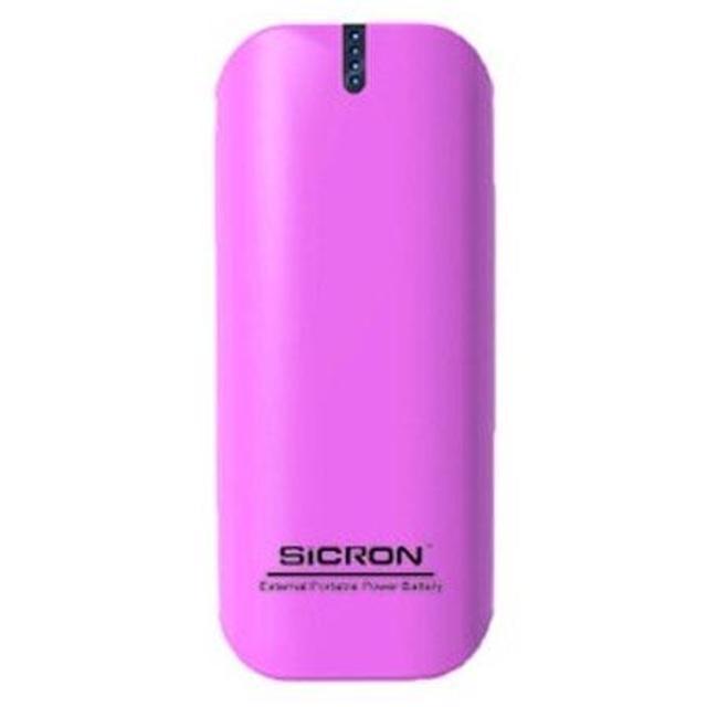 시크론 보조배터리 EBP-60 (핑크) [5200mAh / LED 4단계 잔량표시 LED후레쉬기능]